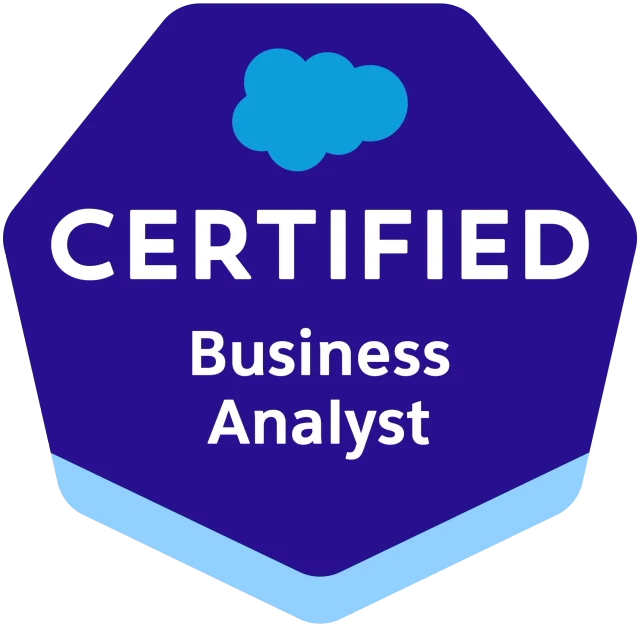 Salesforce Certified Business Analyst badge