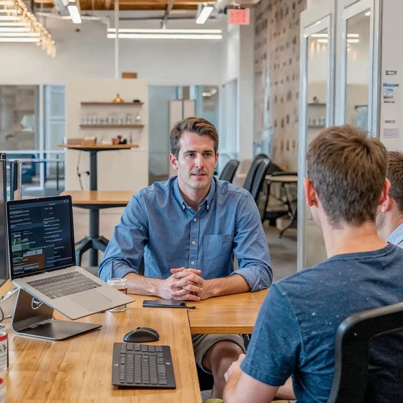 Palm Consulting team member at work