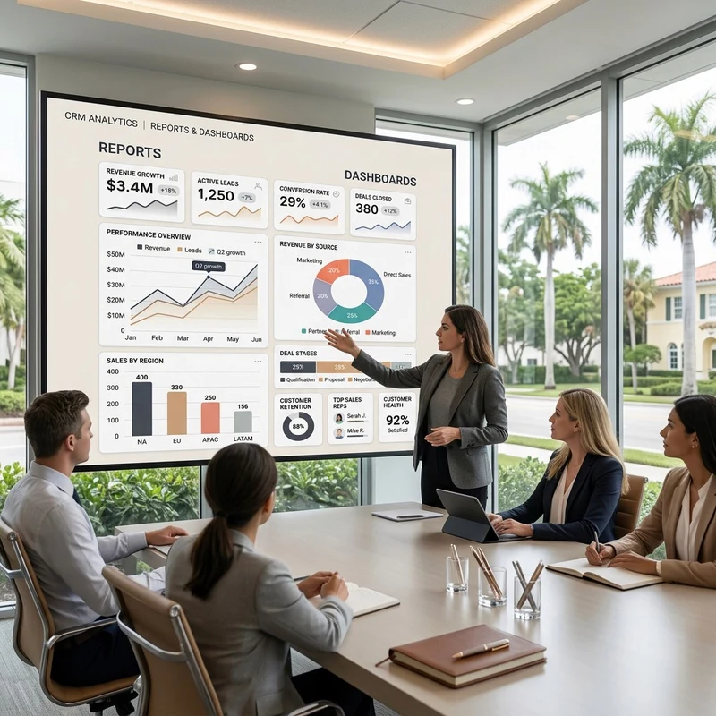 Reporting and dashboards